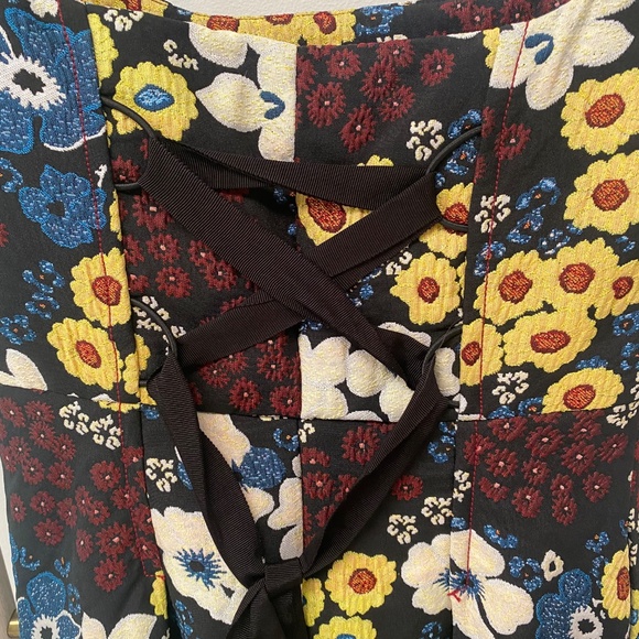 Maeve by Anthropologie Marigold Midi Party Wedding Multicolor Dress Size 0 - Picture 8 of 14